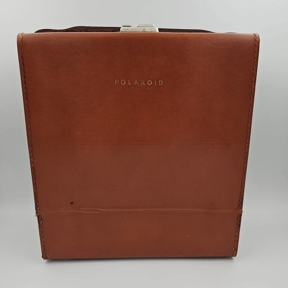 Polaroid Land Camera‎ Vintage Model J66 With Case And Manual And Case Untested